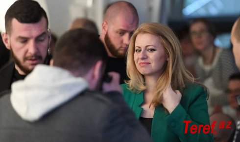45 yaşlı vəkil Zuzan Çaputova Slovakiyanın yeni prezidenti seçildi
