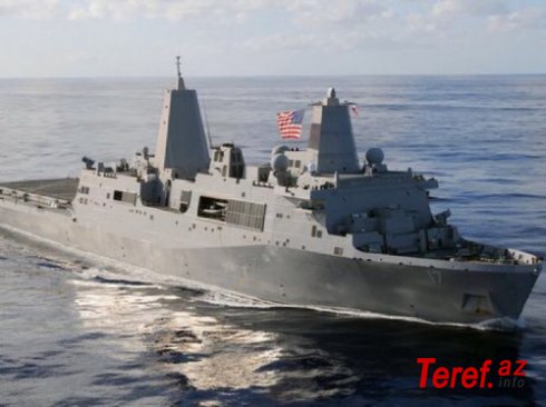 ABŞ hərbi gəmisi Türkiyə sularına girdi