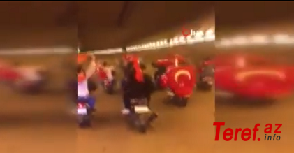 Livanlılar ermənilərə cavab verdi: Türk bayrağı… – VİDEO