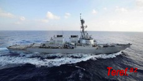 154 metrlik hərbi gəmi Türkiyə sularına girdi