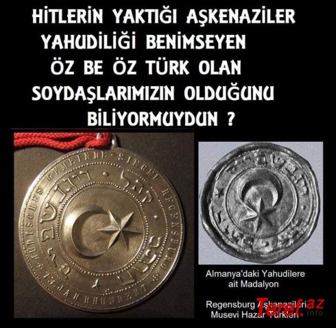 Hitlerin soyqırım etdiyi aşkenazi yəhudilərinin Xəzər türkləri olduğunu bilirsinizmi?