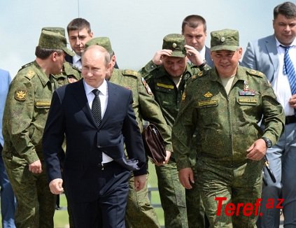 Putin orduya tapşırıqlar verdi:"Dünyada və bölgəmizdə təhdid xarakterli hadisələr yaşanır"