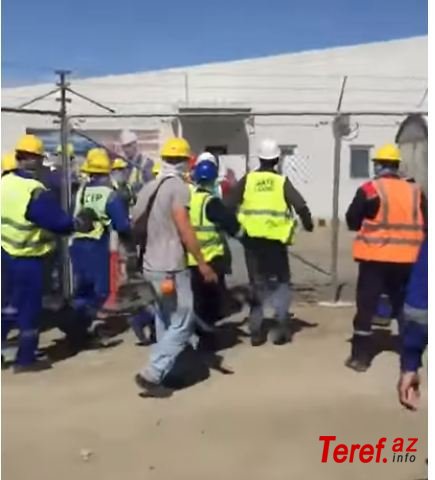 Qazaxıstanın neft mədənində dava zamanı otuz işçi xəsarət alıb - VİDEO