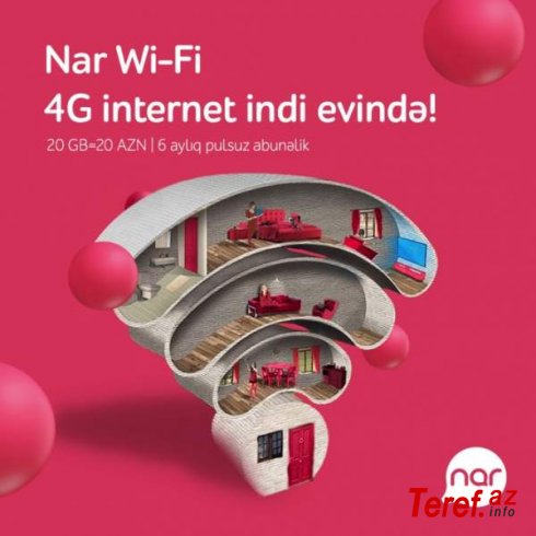 “Nar Wi-Fi” ilə bağ mövsümündə internetsiz qalma