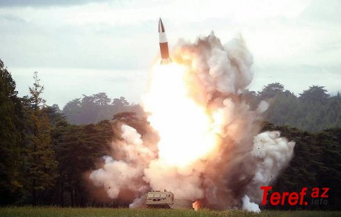 KİV: KXDR növbəti ballistik raket buraxıb