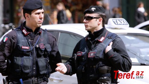 İtaliyada atışmada iki polis əməkdaşı həlak olub