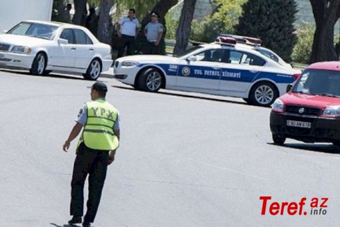 Bakıda yol polisini maşın vurdu, vəziyyəti ağırdır