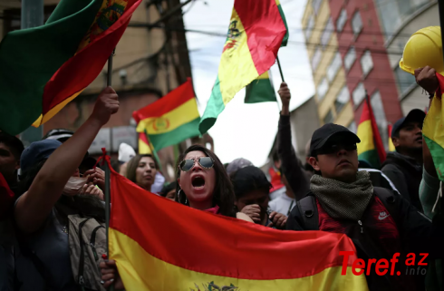 Boliviya polisi silahlı qüvvələri ölkədə asayişin təmin olunmasına kömək etməyə çağırıb