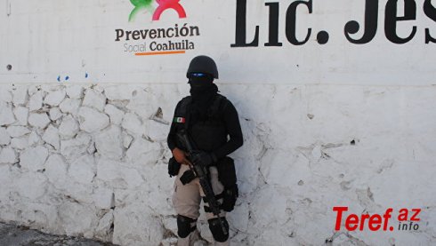 Meksikada silahlılarla polis arasında atışmada azı 14 nəfər həlak olub