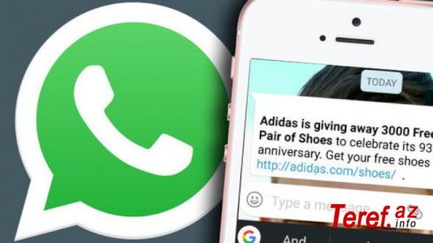 “WhatsApp” istifadəçilərini “Adidas” maykaları ilə aldadıblar