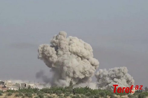 Suriya ordusu Hələbin qərbində terrorçuların mövqelərinə artilleriya zərbələri endirib