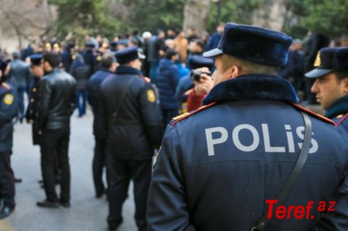 Azərbaycanda 4 polis yaralandı