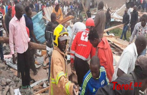 Məktəbdə döşəmənin çökmə nəticəsində 13 şagird ölüb, 39-u yaralanıb