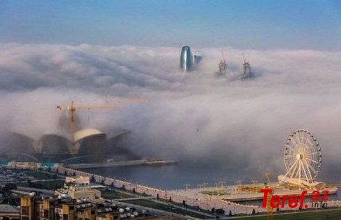 Bakıda müşahidə olunan dumanın səbəbi açıqlandı