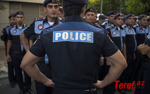 Ermənistanda bir neçə polis əməkdaşı həbs edildi