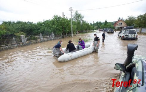 Ukraynada 285 yaşayış məntəqəsi su altında qaldı