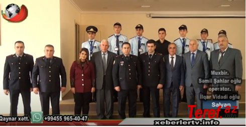 Salyanda "Dövlət Yol Polisinə könüllülərin dəstəyi!" adlı layihə həyata keçirildi VİDEO