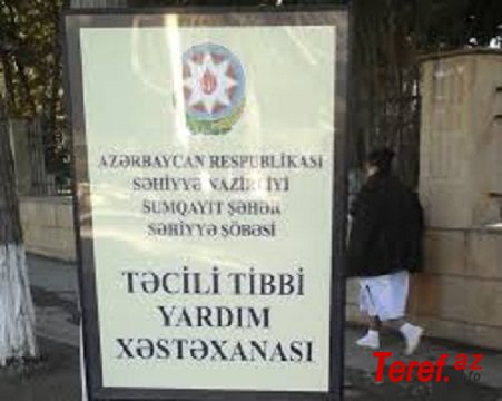 Sumqayıt şəhər Təcili Tibbi Yardım Xəstəxanasının bir prinsipi var;