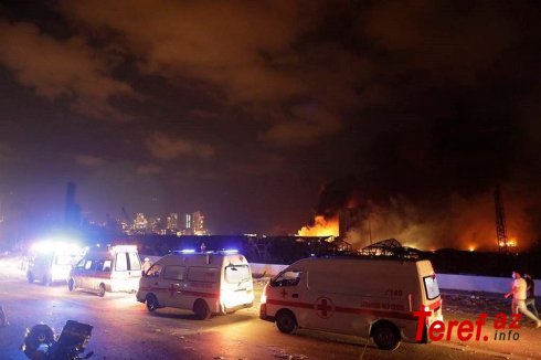 Beyrutdakı partlayışda ölüm sayı 78-ə çatıb, 4 minədək yaralı var