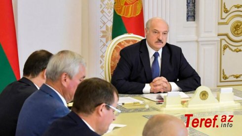 Lukaşenko Daxili İşlər Nazirliyinə Minskdə etirazlara son qoymağı əmr edib
