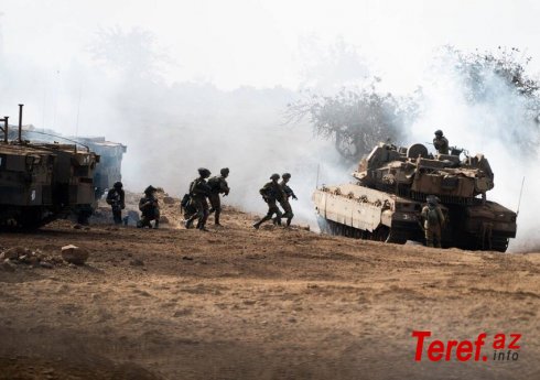 İsrail tankları Qəzza zolağına zərbələr endirdi
