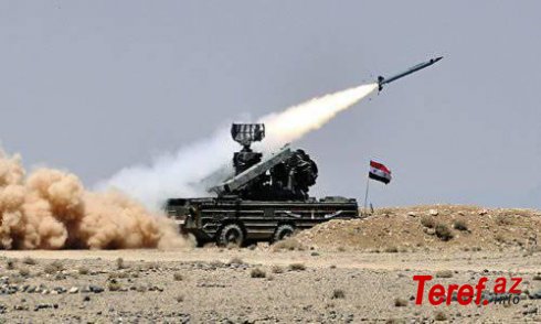 Suriyanın hava müdafiəsi hərbi hava limanına raket hücumunu dəf edib