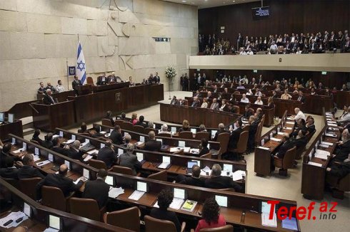 İsrail parlamenti BƏƏ ilə sülh sazişini təsdiqləyib