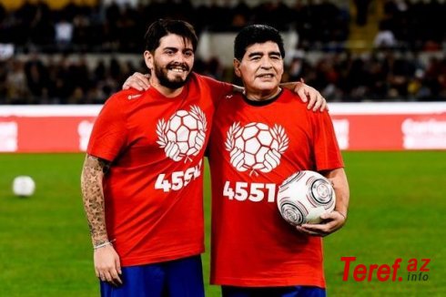 Maradonanın oğlu reanimasiyada