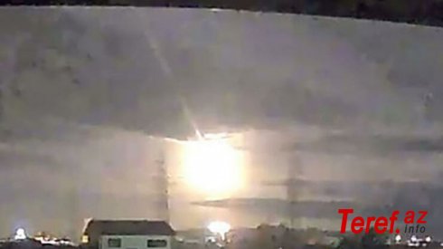 Yaponiya səmasında xüsusi parlaqlığı olan meteorid partladı - VİDEO