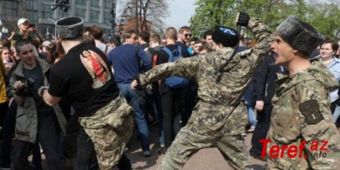 Rusiyada etirazlar başladı: toqquşma və həbslər var - Canlı