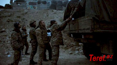 Ermənistan tikinti materialları adı altında Qarabağa əsgər daşıyırmış... - Video