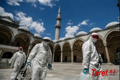 Türkiyədə 24 saat ərzində 65 nəfər koronavirusdan vəfat edib