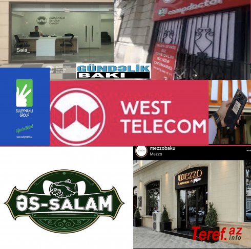 “West Telecom”un “ucuz” telefonları, kolbasa sexləri, quru təmizləmələri və Mezzo restoranı -
