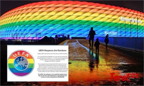 UEFA-dan LGBT-yə dəstək - FOTO