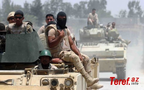 Misir ordusu Sinay yarımadasında 89 yaraqlını məhv edib