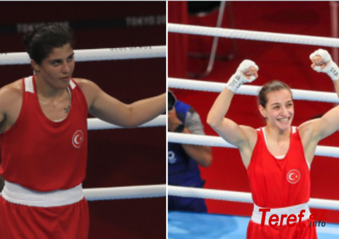 Tokio-2020: Tarixdə ilk dəfə türkiyəli qadın boksçular finala yüksəlib