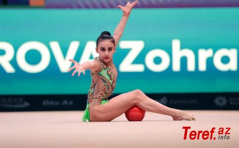 Tokio-2020: Azərbaycanın bədii gimnastı mübarizəyə başlayıb