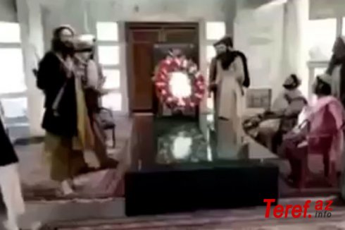 “Taliban” Əhməd Şah Məsudun məzarı üstündən videomüraciət yaydı - VİDEO