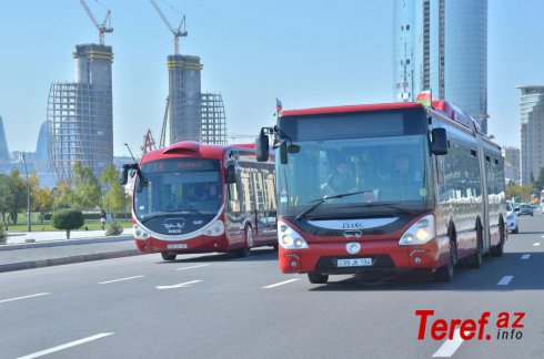 "BakuBus"lardan kobud qayda pozuntusu -