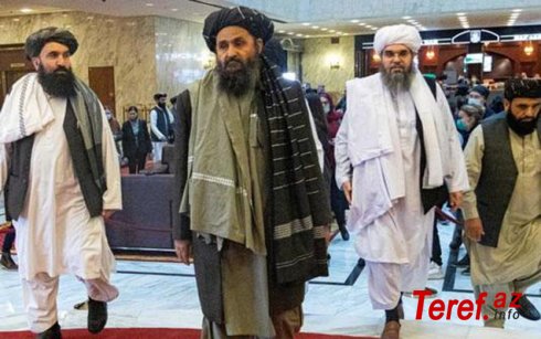 "Taliban" Moskvaya gedir