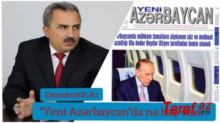 "Yeni Azərbaycan" qəzetində NƏLƏR BAŞ VERİR? - İDDİA