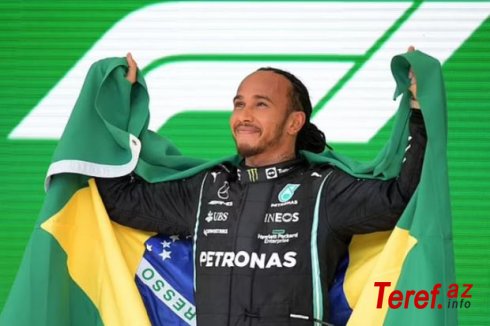 “Formula 1”: Lüis Hemilton Braziliyada 10-cu mövqedən başlayaraq birinci gəldi