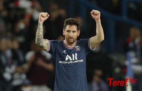 Messi ilin futbolçusu seçildi -