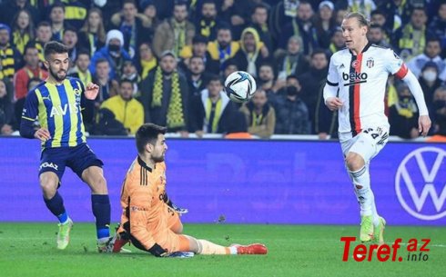"Fənərbağça" "Beşiktaş" üzərində qələbəni əldən verib