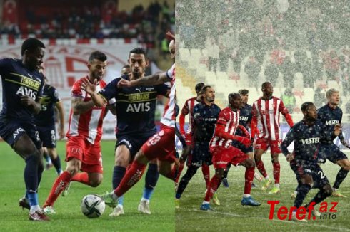 “Trabzonspor” ilə “Fənərbaxça” büdrədi