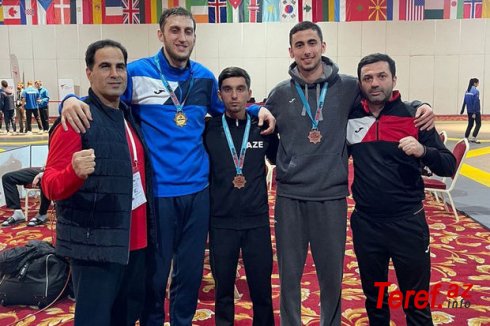 Taekvondoçularımız Türkiyədən beş medalla qayıdır