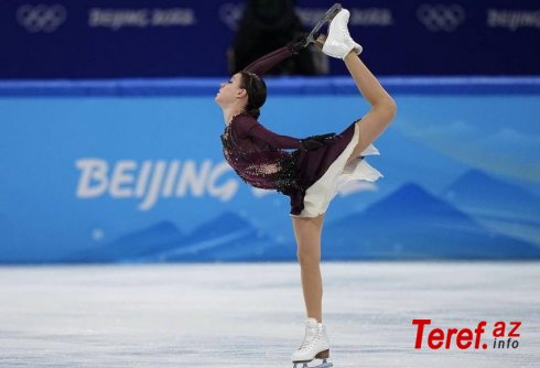 Rusiyalı Anna Şerbakova “Pekin-2022”nin fiqurlu konkisürənlərin fərdi yarışının qalibi olub