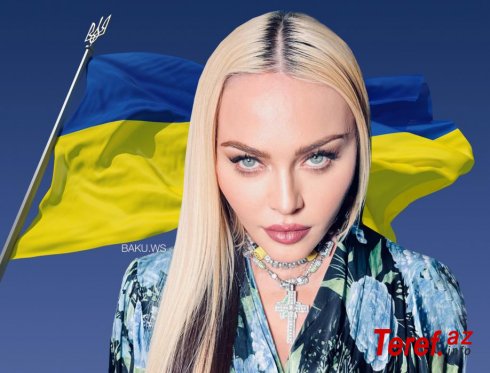 Madonnadan Ukraynaya dəstək - FOTO