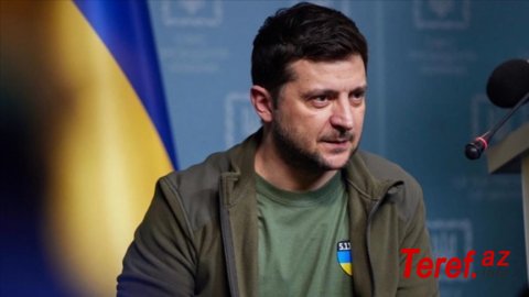 Zelenski: «Rusiyanın Ukraynanı bombalamasına yaşıl işıq yandıran NATO-dur»