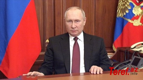 Putin: “Rusiya təcavüzə qarşı qabaqlayıcı tədbir gördü, bu, yeganə düzgün qərar idi”